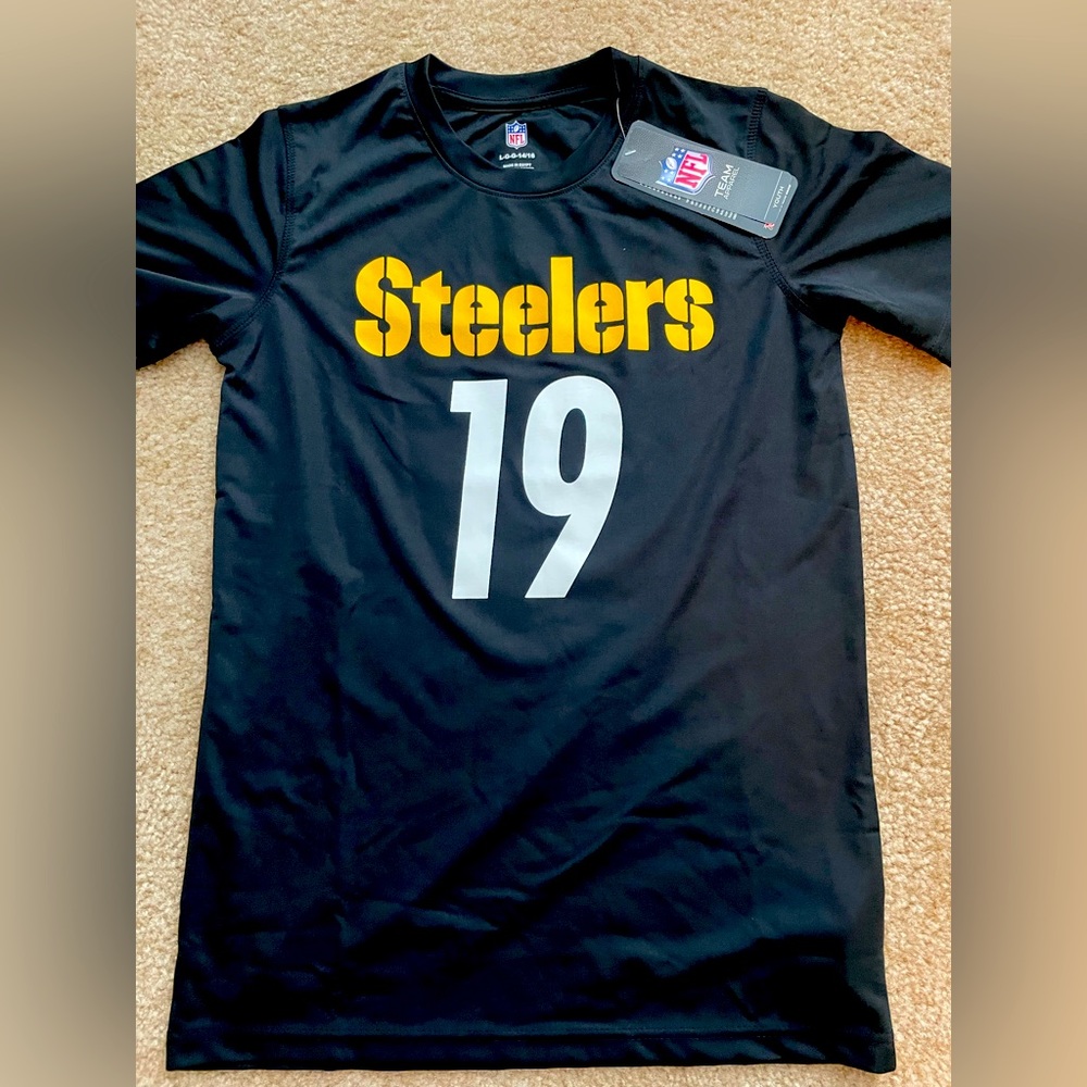 Steelers Youth Large (14/16) jersey t-shirt - NWT